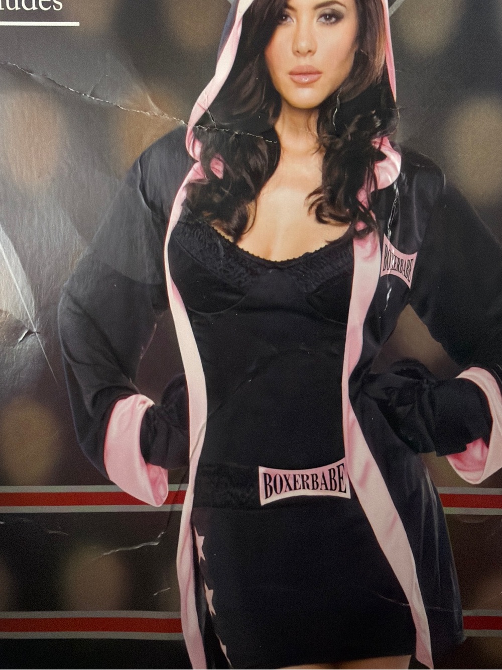 4 piece Hooded Boxer Halloween costume